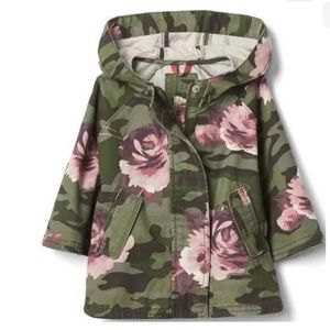 Gap Baby Girl Floral Poncho
